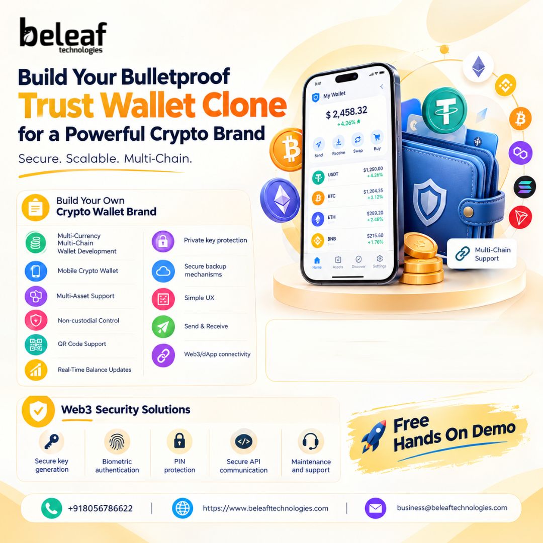 Build Your Bulletproof Trust Wallet Clone for a Powerful Crypto Brand 